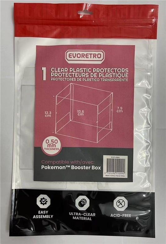 Evoretro PET Gehäuse 1er-Pack für Pokémon Booster Box Image 1