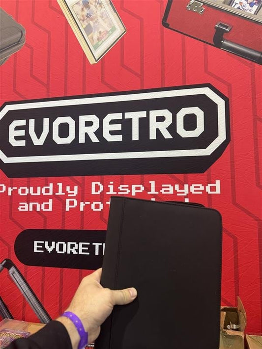 Evoretro Topload Album 2x2 160 Karten Schwarz 24,4 x 19,1 cm Image 2
