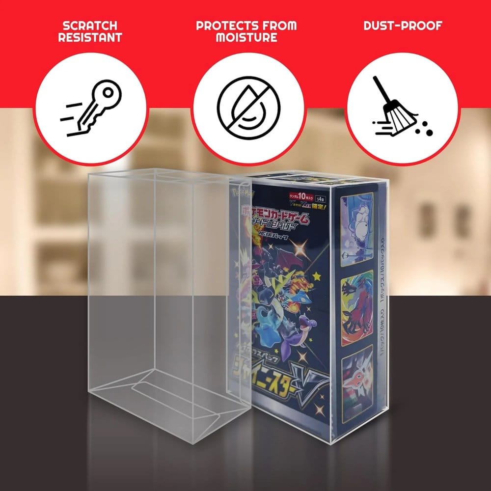 Evoretro PET Gehäuse 5er-Pack für Pokémon Japanische Booster Box Klein Image 4
