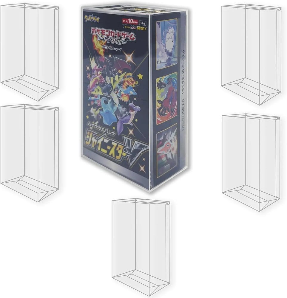 Evoretro PET Gehäuse 5er-Pack für Pokémon Japanische Booster Box Klein Image 7