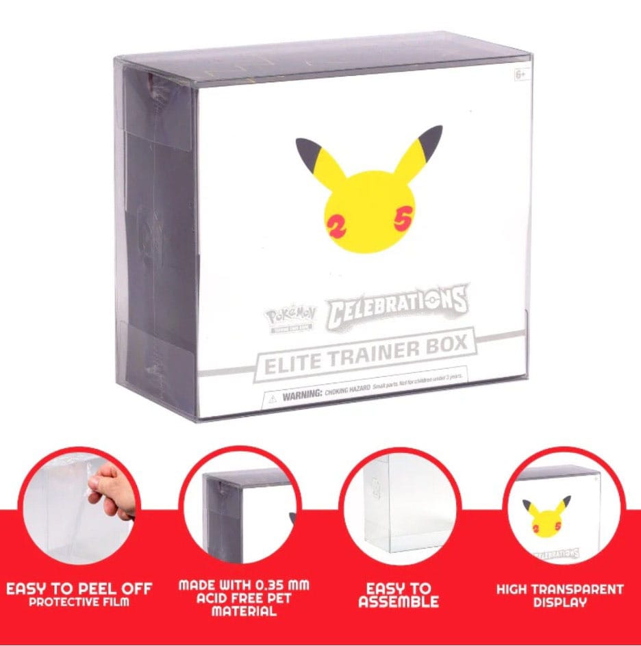 PET Gehäuse 5er-Pack für Booster Boxen / Elite Trainer Boxen Ver. 2 Image 3