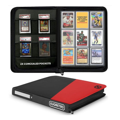 Evoretro Shield+ Topload Album 216 Karten Black/Red Image 2