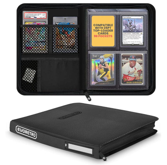 Evoretro Shield+ Topload Album Compact 96 Karten Black Image 2