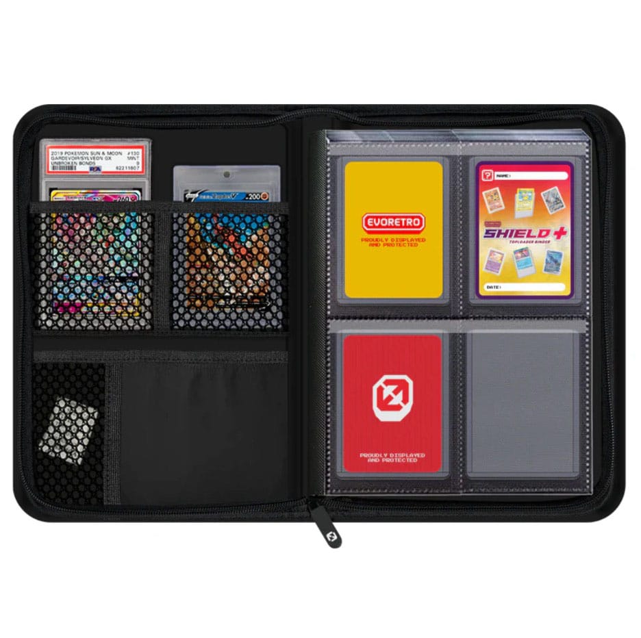 Evoretro Shield+ Topload Album Compact 96 Karten Black Image 3