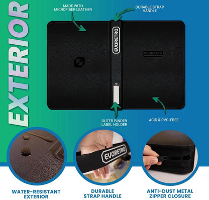 Evoretro Shield+ Topload Album Compact 96 Karten Black Image 5