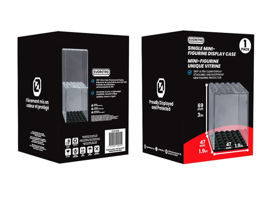 Evoretro Acryl Display Case für Minifiguren Single Stackable Image 2