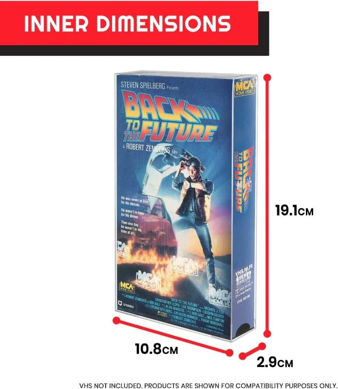 PET Gehäuse 25er-Pack für VHS Kassetten Image 3