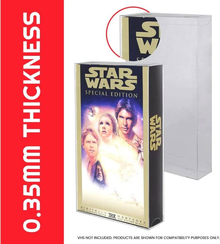 PET Gehäuse 25er-Pack für VHS Kassetten Image 4