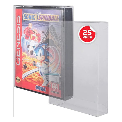 PET Gehäuse 25er-Pack für Sega Genesis Spiele Image 2