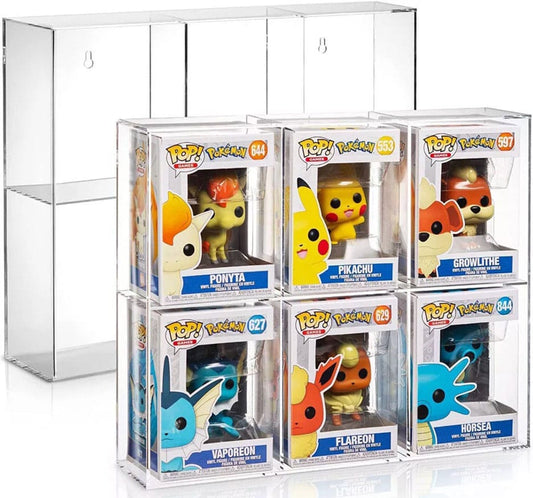Evoretro Acryl Display Case für 6 Funko Pops Image 1