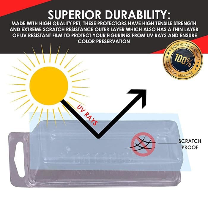 Clamshell PET Gehäuse 50er-Pack für Actionfiguren Image 9