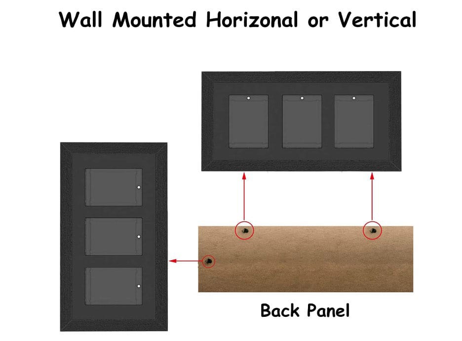 Evoretro Displayrahmen für 3 PSA Graded Cards Image 4