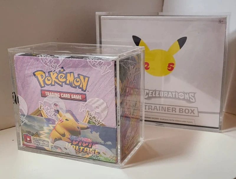 Evoretro Acryl Display Case für Booster Boxen / Elite Trainer Boxes Ver. 1 with Sliding Lid Image 6