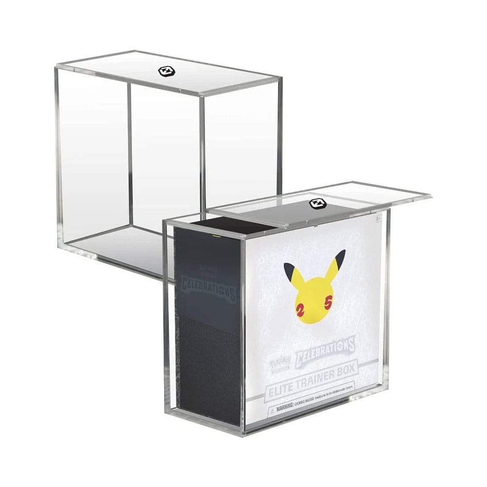 Evoretro Acryl Display Case für Booster Boxen / Elite Trainer Boxes Ver. 2 with Sliding Lid Image 1