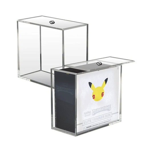 Evoretro Acryl Display Case für Booster Boxen / Elite Trainer Boxes Ver. 2 with Sliding Lid Image 1