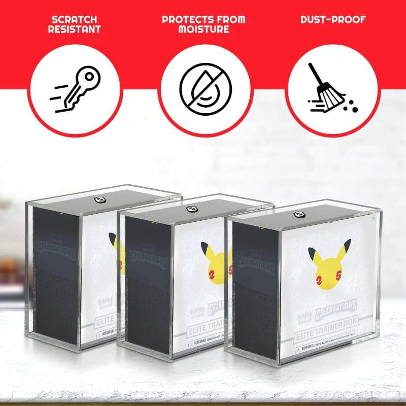 Evoretro Acryl Display Case für Booster Boxen Ver. 2 with Sliding Lid Image 4