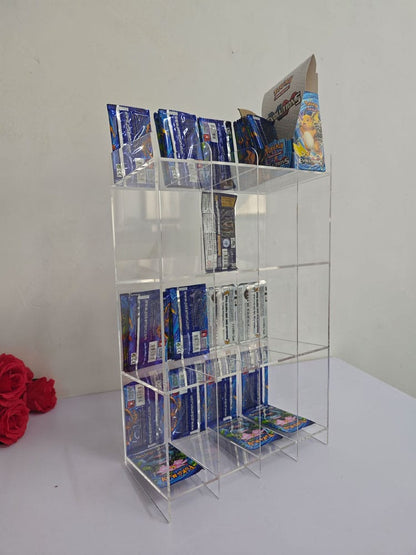 Acryl Verkaufsdisplay / Thekendisplay für Trading Card Booster Packs Image 8