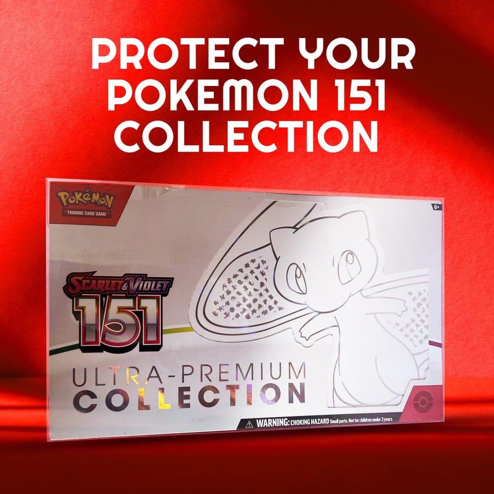 Evoretro PET Gehäuse 2er-Pack für Pokémon 151 Karmesin & Purpur Ultra-Premium-Kollektion Box Image 6