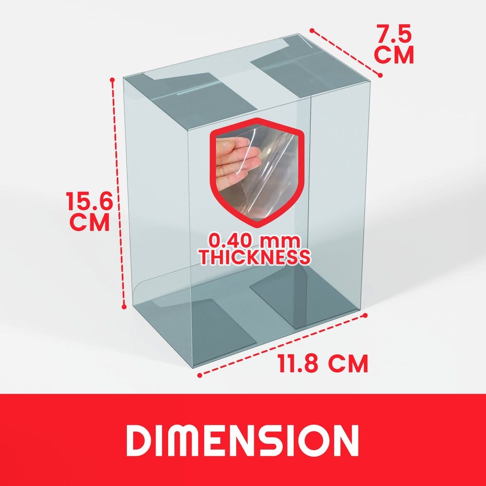 Evoretro PET Gehäuse 5er-Pack für Pokémon Medium Tins 12x8x15cm Image 3