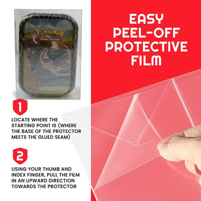 Evoretro PET Gehäuse 5er-Pack für Pokémon Small Tins 8x3x13cm Image 7