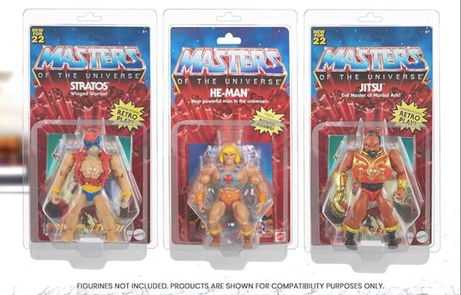 Clamshell PET Gehäuse 10er-Pack für Masters of the Universe Actionfiguren Image 2