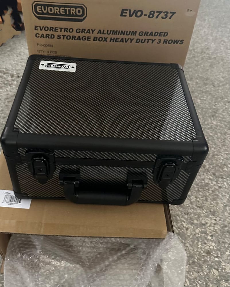 Evoretro Trading Card Koffer Silver/Gray Small Image 3