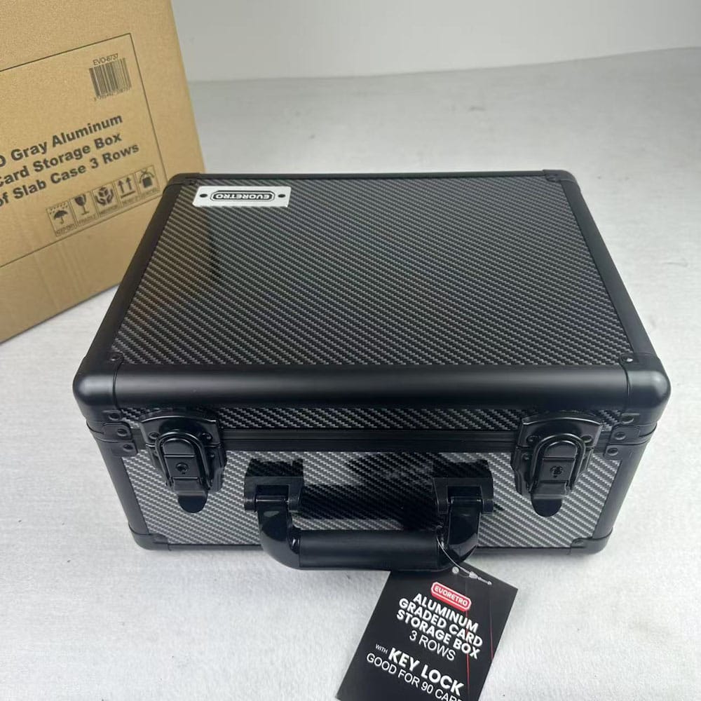 Evoretro Trading Card Koffer Silver/Gray Small Image 6