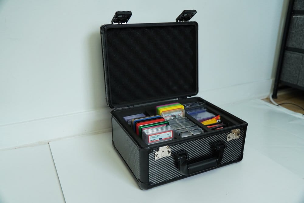 Evoretro Trading Card Aufbewahrungsbox für 90 Karten X Grau Image 8