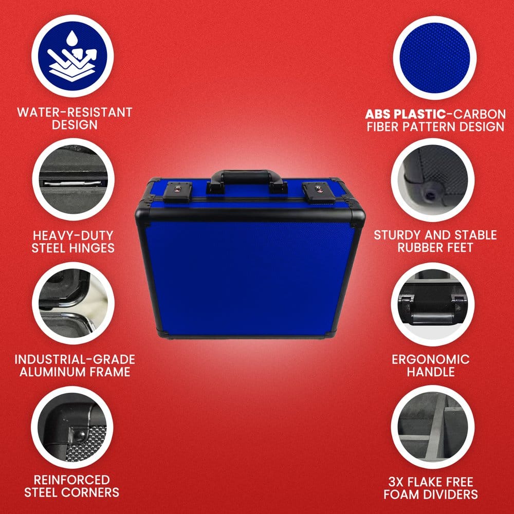 Evoretro Trading Card Aufbewahrungsbox für 90 Karten X Blau Image 4