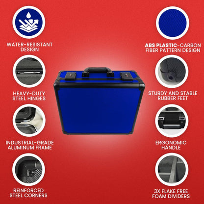 Evoretro Trading Card Aufbewahrungsbox für 90 Karten X Blau Image 4