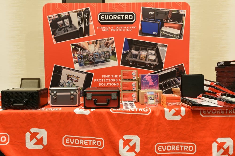Evoretro Trading Card Aufbewahrungsbox für 90 Karten X Rot Image 3