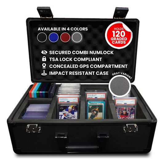 Evoretro Trading Card Aufbewahrungsbox für 120 Karten XL Grau Image 1