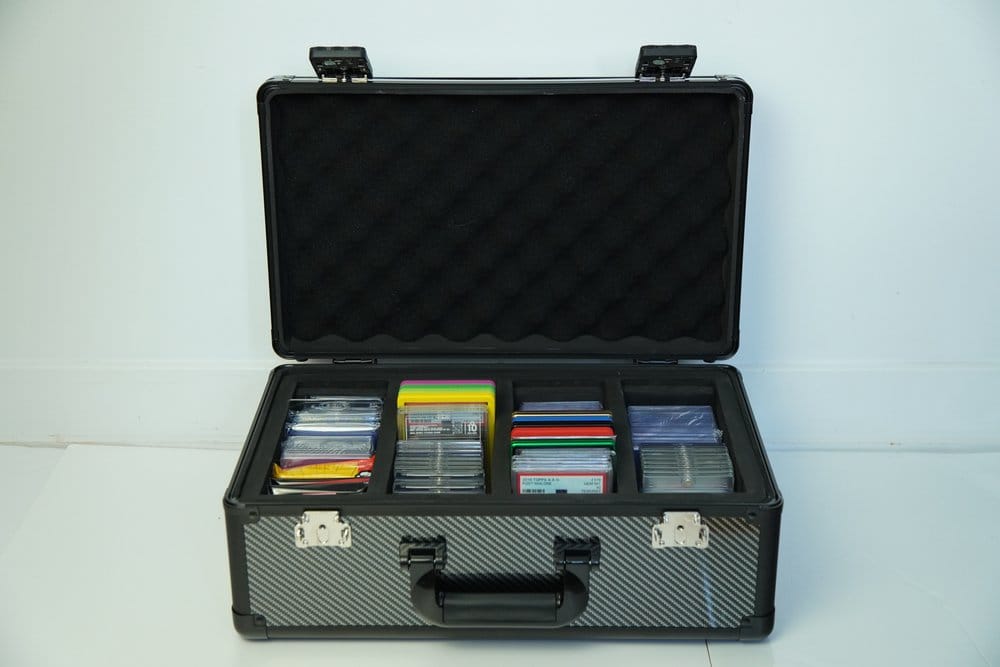 Evoretro Trading Card Aufbewahrungsbox für 120 Karten XL Grau Image 11