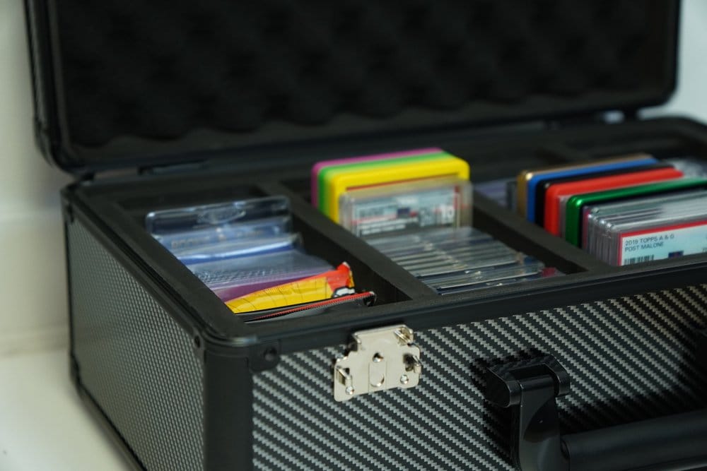 Evoretro Trading Card Aufbewahrungsbox für 120 Karten XL Grau Image 13