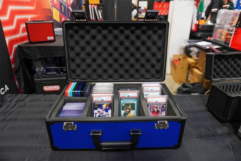 Evoretro Trading Card Aufbewahrungsbox für 120 Karten XL Blau Image 7