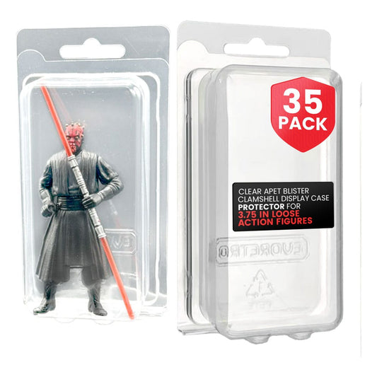 Clamshell PET Gehäuse 35er-Pack für Actionfiguren XL Image 1
