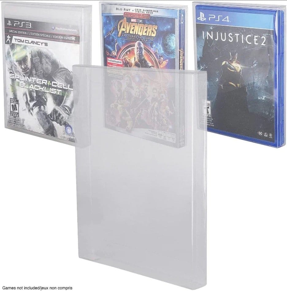 PET Gehäuse 25er-Pack für Nintendo XBOX One/PS3/PS4 Spiele Image 1