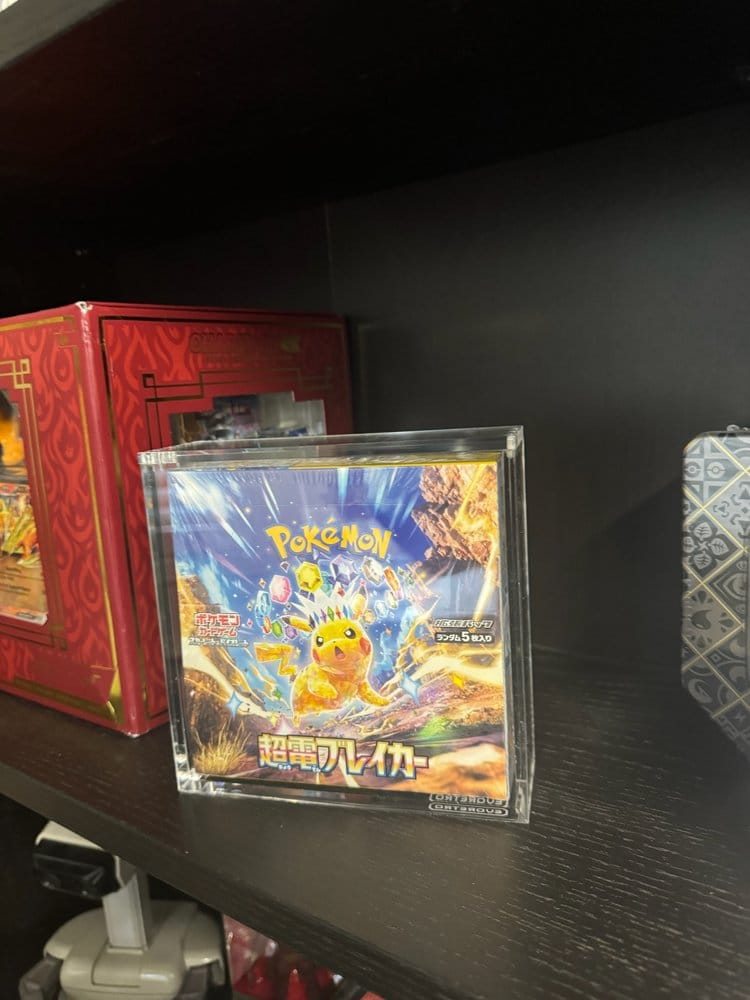 Evoretro Acryl Display Case für Pokémon Große Japanische Booster Box Image 3