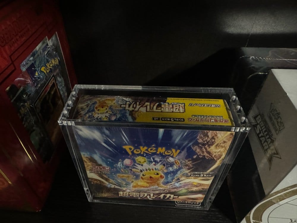 Evoretro Acryl Display Case für Pokémon Große Japanische Booster Box Image 5