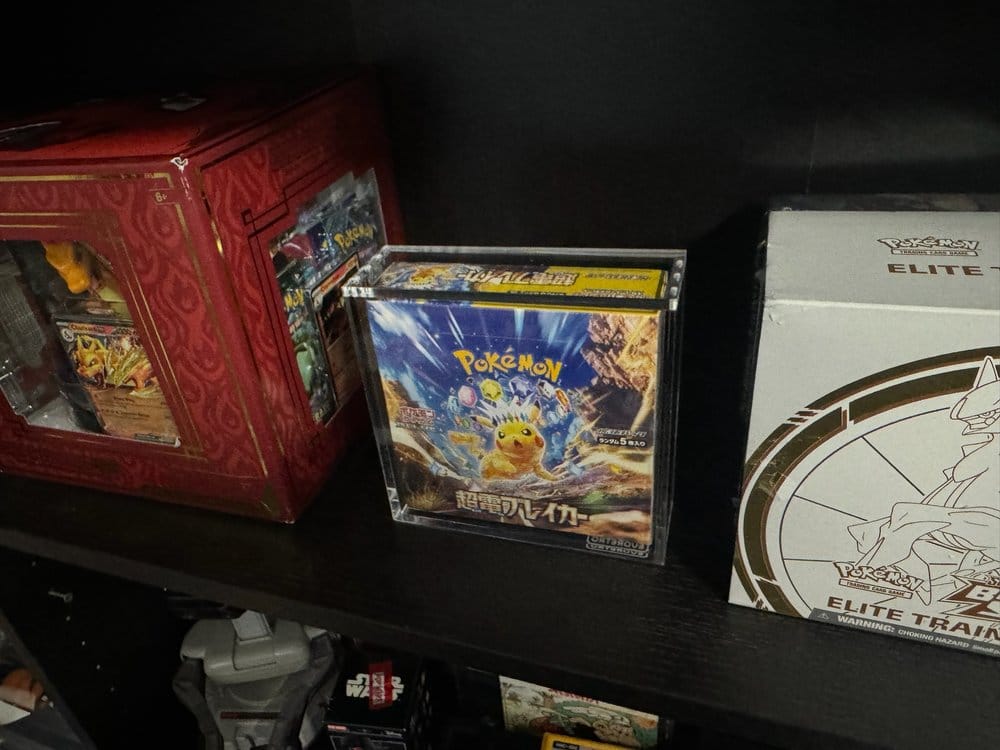 Evoretro Acryl Display Case für Pokémon Große Japanische Booster Box Image 6