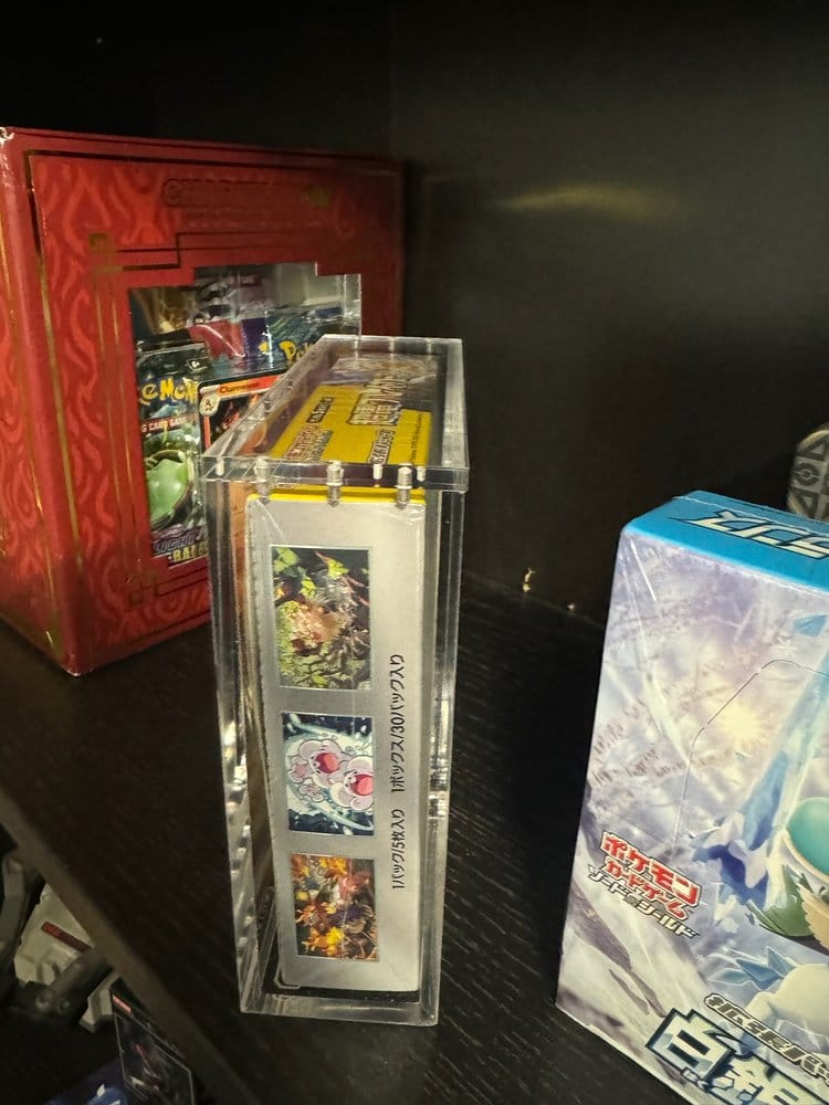 Evoretro Acryl Display Case für Pokémon Große Japanische Booster Box Image 8