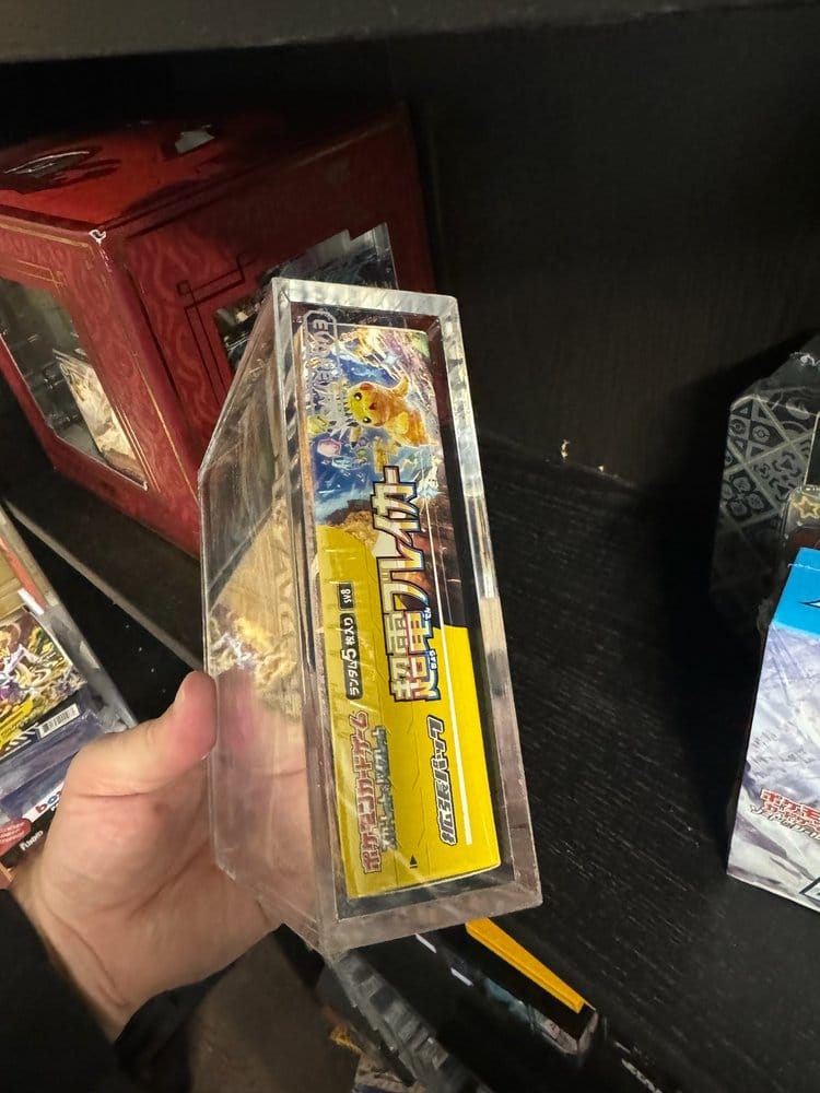Evoretro Acryl Display Case für Pokémon Große Japanische Booster Box Image 11