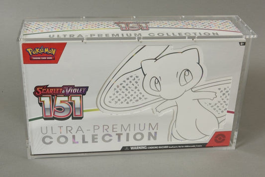Evoretro Acryl Display Case für Pokemon 151 UPC Box und Mega Charizard X UPC Box 23 x 39 cm Image 1