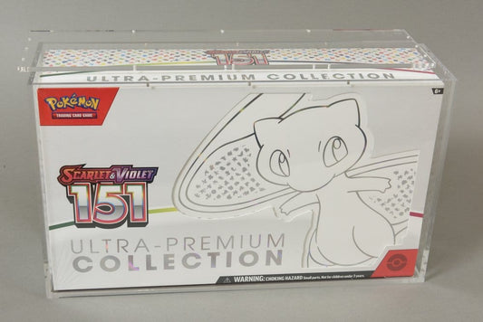 Evoretro Acryl Display Case für Pokemon 151 UPC Box und Mega Charizard X UPC Box 23 x 39 cm Image 2