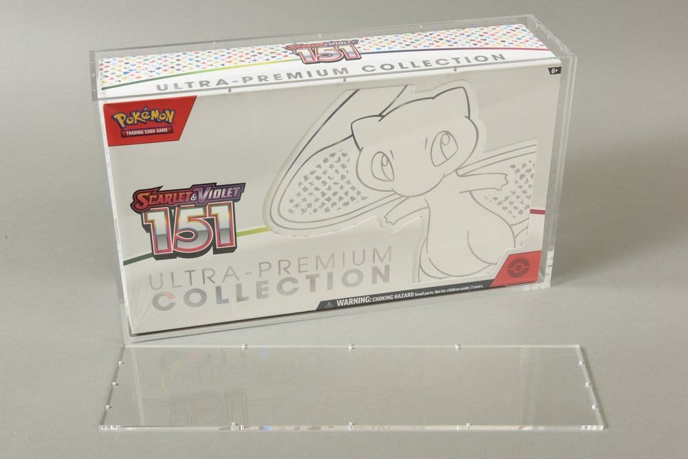 Evoretro Acryl Display Case für Pokemon 151 UPC Box und Mega Charizard X UPC Box 23 x 39 cm Image 3