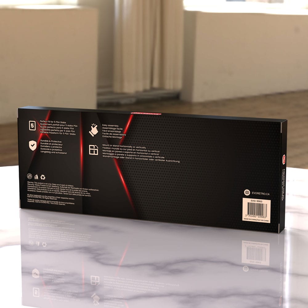 Evoretro Displayrahmen für 5 PSA Graded Cards Image 6