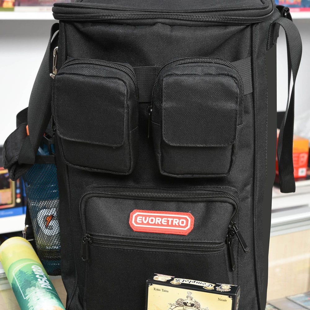 Evoretro Trading Card Rucksack Black Image 7