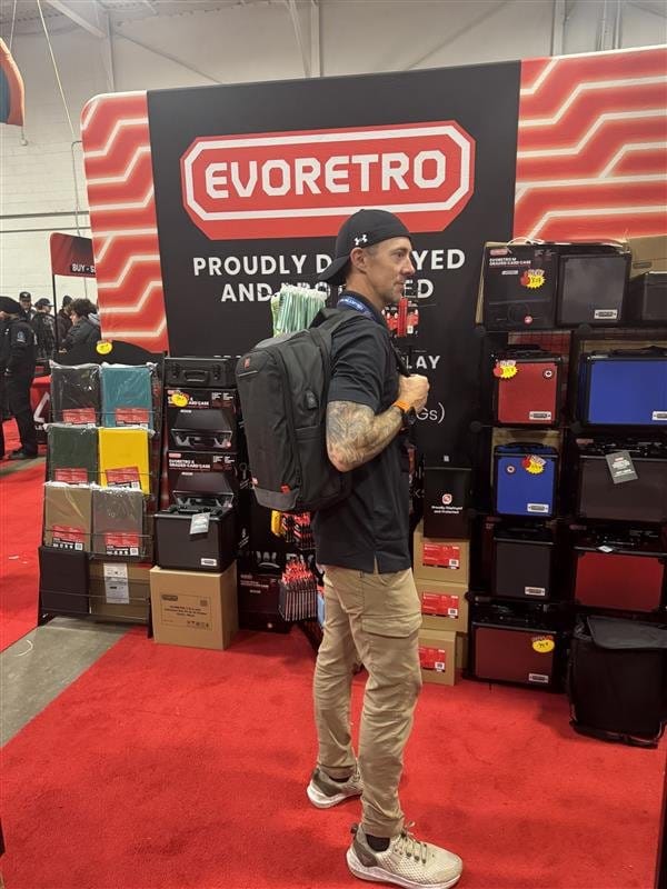 Evoretro HybridPro Reiserucksack Schwarz Image 25