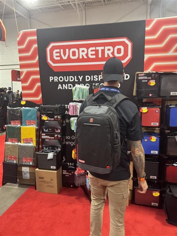 Evoretro HybridPro Reiserucksack Schwarz Image 26