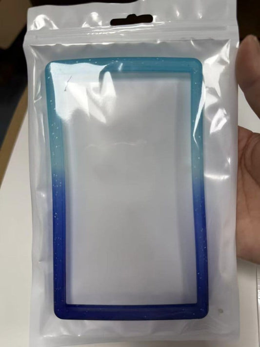 Evoretro Bumper für PSA gegradete Karten-Slab Gradient Light Blue-Dark Blue Glitter Image 1